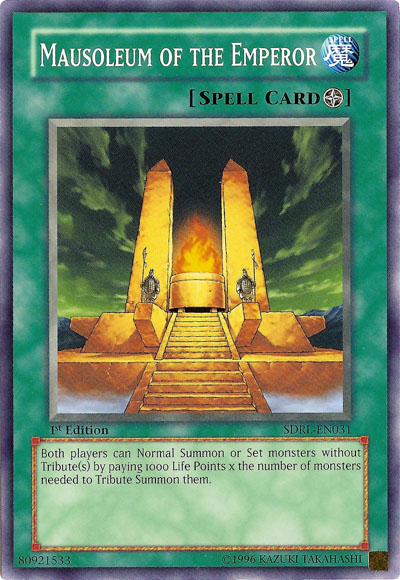 Mausoleum of the Emperor [SDRL-EN031] Common Yu-Gi-Oh!