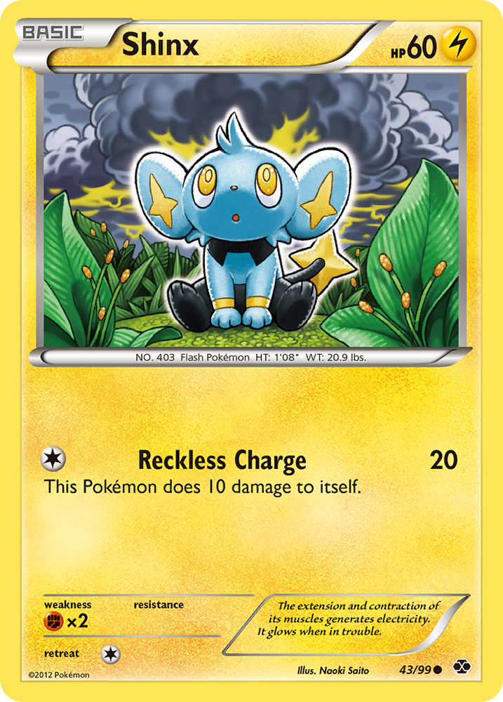 Shinx (43/99) [Black & White: Next Destinies] Pokémon