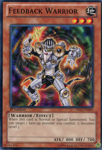 Feedback Warrior [YS12-EN009] Common Yu-Gi-Oh!