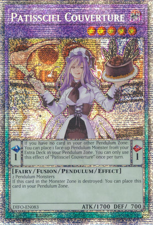 Patissciel Couverture [DIFO-EN083] Starlight Rare Yu-Gi-Oh!