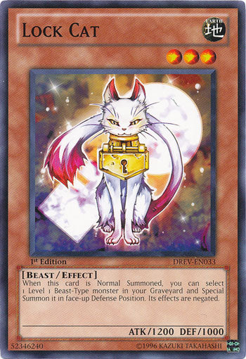 Lock Cat [DREV-EN033] Common Yu-Gi-Oh!
