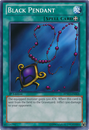 Black Pendant [BPW2-EN068] Common Yu-Gi-Oh!