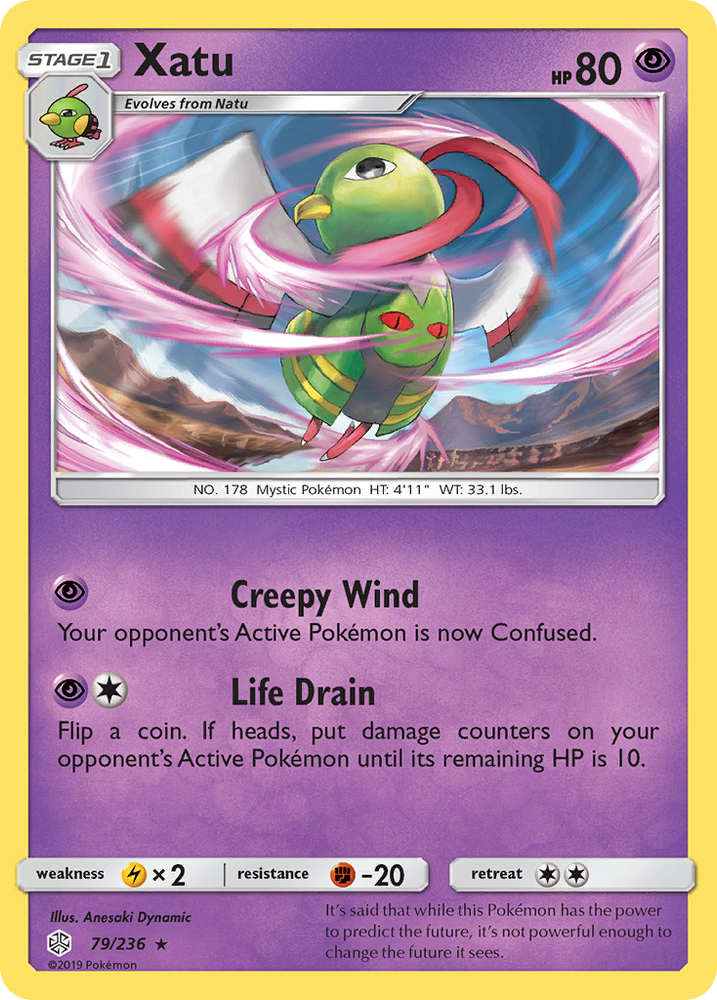 Xatu (79/236) [Sun & Moon: Cosmic Eclipse] Pokémon