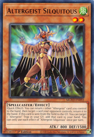 Altergeist Silquitous [MGED-EN092] Rare Yu-Gi-Oh!