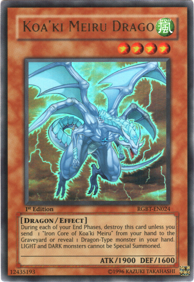 Koa'ki Meiru Drago [RGBT-EN024] Ultra Rare Yu-Gi-Oh!