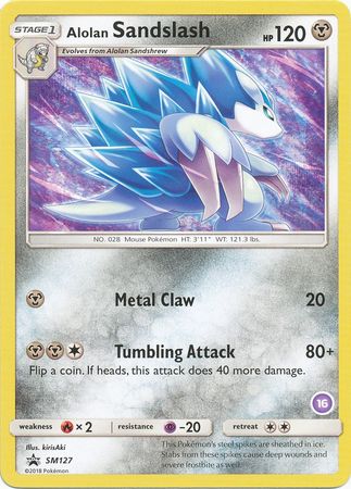 Alolan Sandslash (SM127) (Deck Exclusive #16) [Sun & Moon: Trainer Kit - Alolan Sandslash] Pokémon