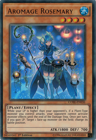 Aromage Rosemary [CORE-EN036] Ultra Rare Yu-Gi-Oh!