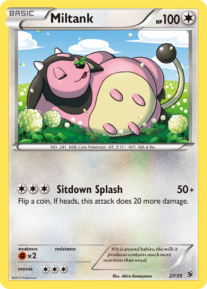 Miltank (27/39) [XY: Kalos Starter Set] Pokémon