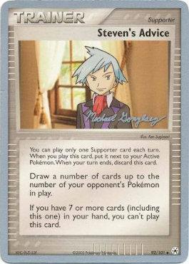 Steven's Advice (92/101) (King of the West - Michael Gonzalez) [World Championships 2005] Pokémon