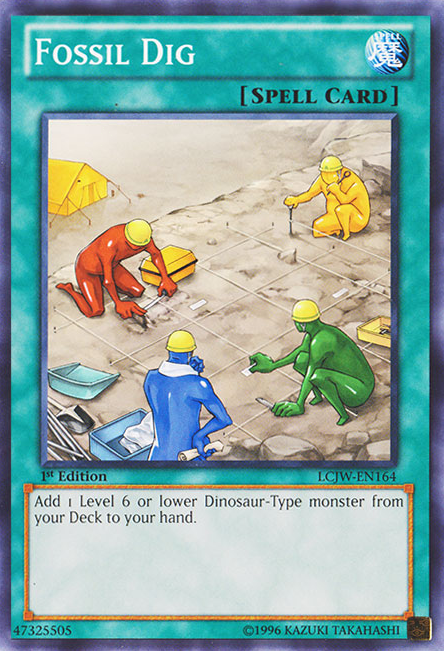 Fossil Dig [LCJW-EN164] Common Yu-Gi-Oh!