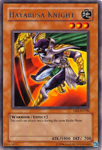 Hayabusa Knight [DB1-EN196] Rare Yu-Gi-Oh!
