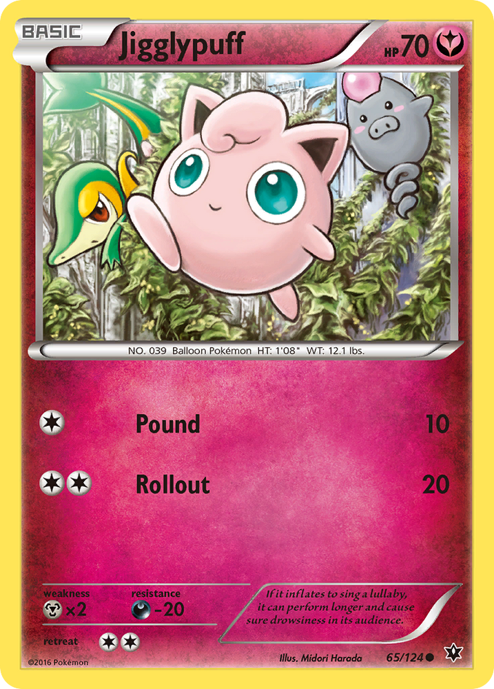 Jigglypuff (65/124) [XY: Fates Collide] Pokémon