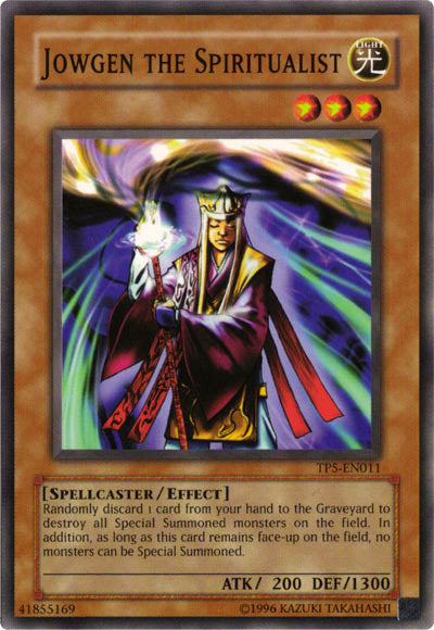 Jowgen the Spiritualist [TP5-EN011] Common Yu-Gi-Oh!