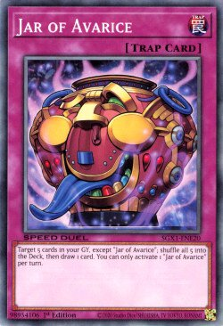 Jar of Avarice [SGX1-ENE20] Common Yu-Gi-Oh!