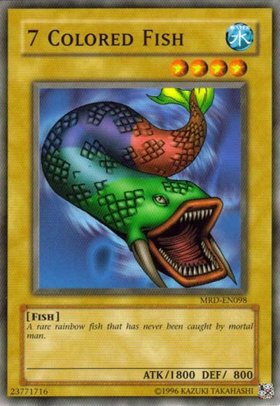 7 Colored Fish [MRD-EN098] Common Yu-Gi-Oh!