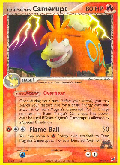 Team Magma's Camerupt (19/95) [EX: Team Magma vs Team Aqua] Pokémon