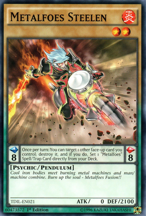 Metalfoes Steelen [TDIL-EN021] Common Yu-Gi-Oh!