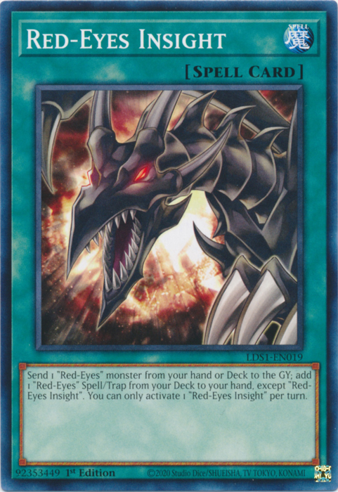 Red-Eyes Insight [LDS1-EN019] Common Yu-Gi-Oh!