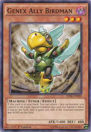 Genex Ally Birdman [SDSE-EN020] Common Yu-Gi-Oh!