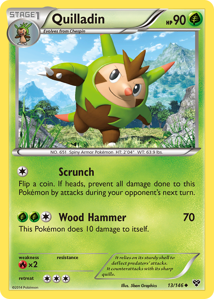 Quilladin (13/146) [XY: Base Set] Pokémon