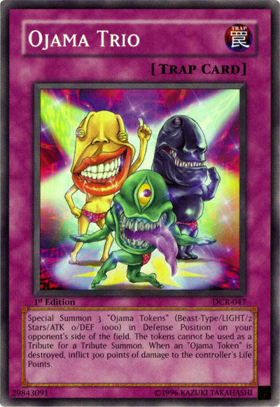 Ojama Trio [DCR-047] Common Yu-Gi-Oh!