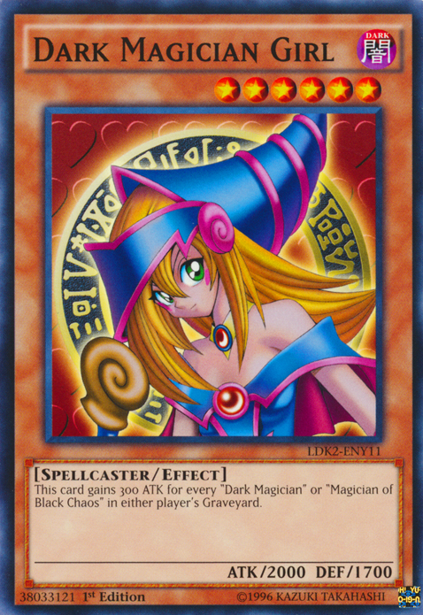 Dark Magician Girl [LDK2-ENY11] Common Yu-Gi-Oh!