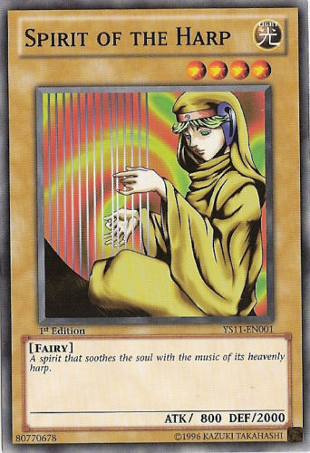 Spirit of the Harp [YS11-EN001] Common Yu-Gi-Oh!