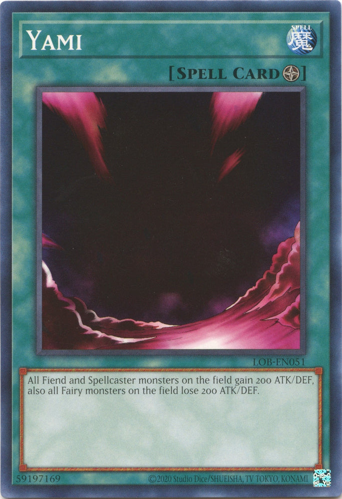 Yami (25th Anniversary) [LOB-EN051] Common Yu-Gi-Oh!