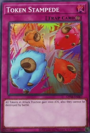 Token Stampede [OP16-EN007] Super Rare Yu-Gi-Oh!