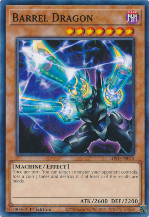 Barrel Dragon [LDS1-EN075] Common Yu-Gi-Oh!