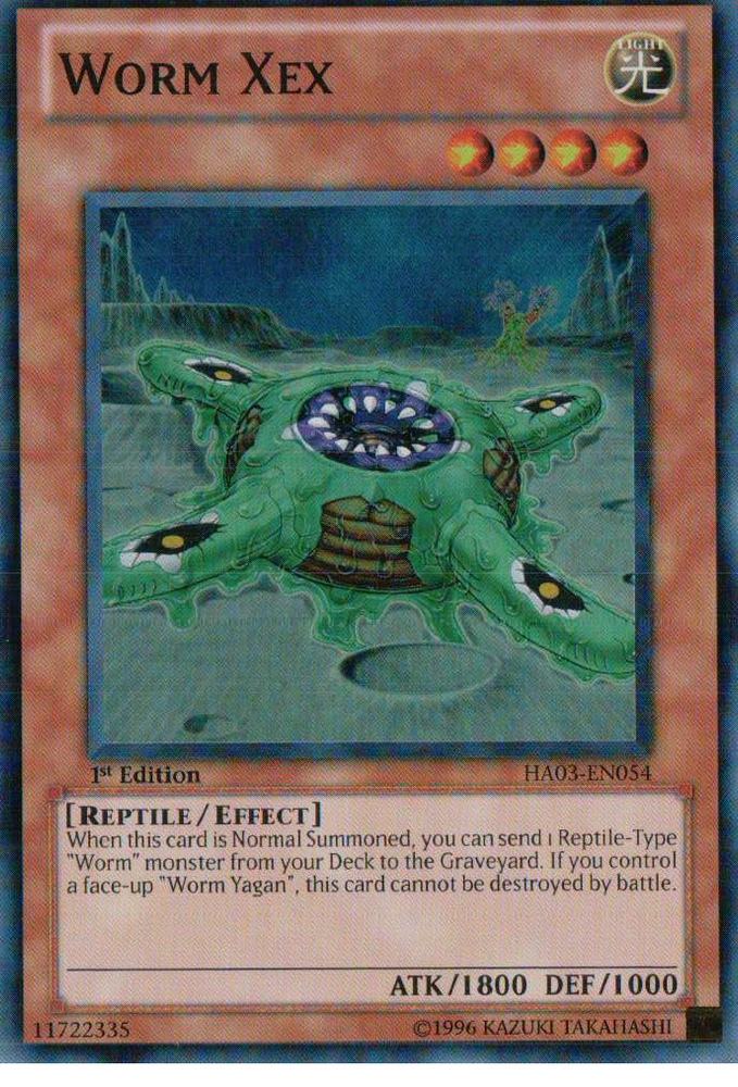 Worm Xex [HA03-EN054] Super Rare Yu-Gi-Oh!