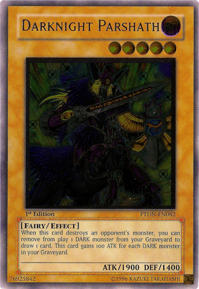 Darknight Parshath [PTDN-EN082] Ultimate Rare Yu-Gi-Oh!
