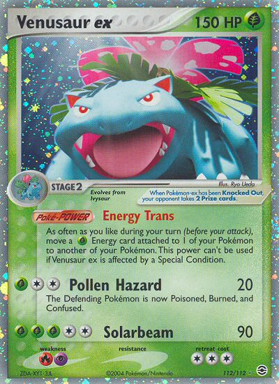 Venusaur ex (112/112) [EX: FireRed & LeafGreen] Pokémon