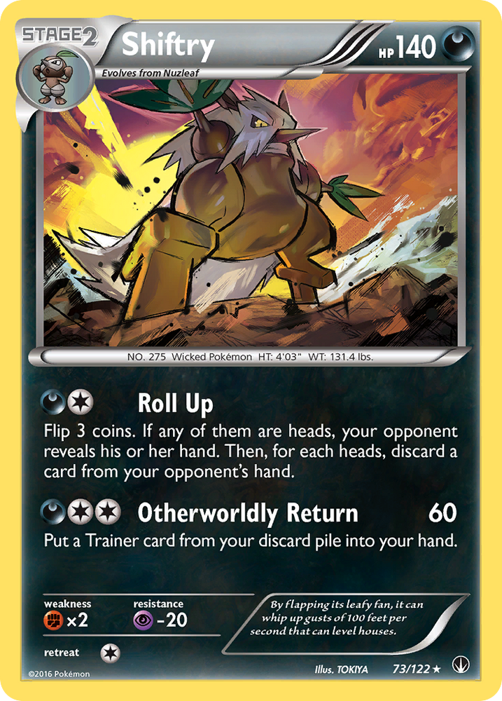Shiftry (73/122) [XY: BREAKpoint] Pokémon