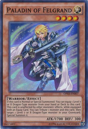 Paladin of Felgrand [OP03-EN007] Super Rare Yu-Gi-Oh!