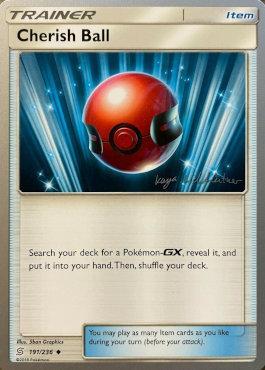 Cherish Ball (191/236) (Fire Box - Kaya Lichtleitner) [World Championships 2019] Pokémon