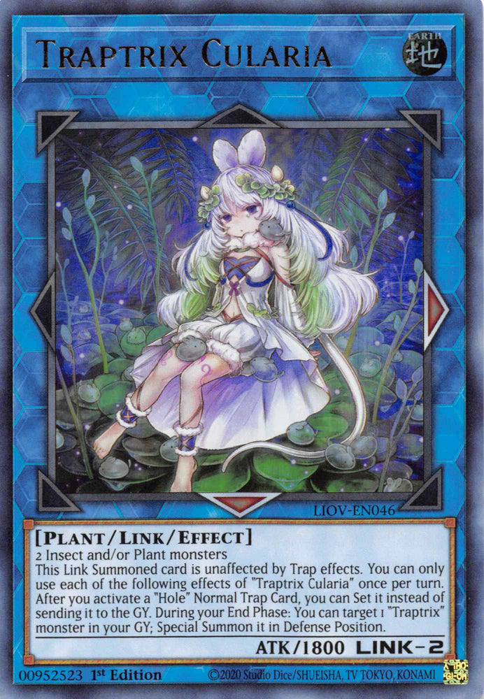 Traptrix Cularia [LIOV-EN046] Ultra Rare Yu-Gi-Oh!