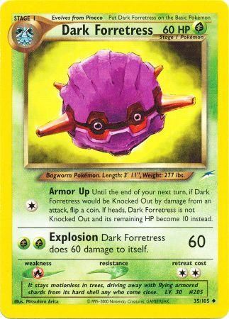 Dark Forretress (35/105) [Neo Destiny Unlimited] Pokémon