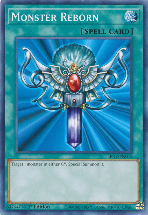 Monster Reborn [LED7-EN012] Common Yu-Gi-Oh!