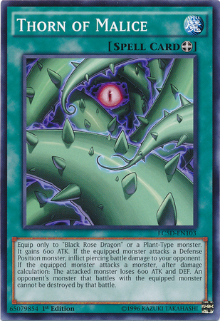 Thorn of Malice [LC5D-EN103] Common Yu-Gi-Oh!