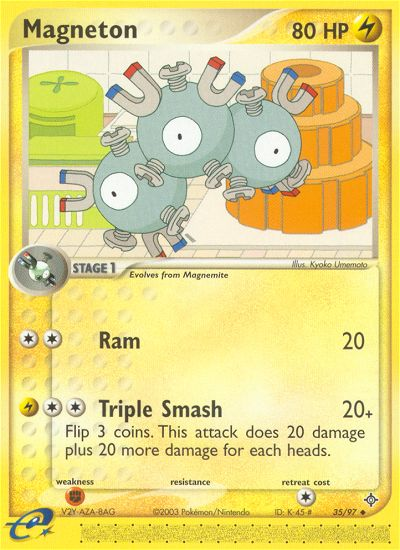 Magneton (35/97) [EX: Dragon] Pokémon