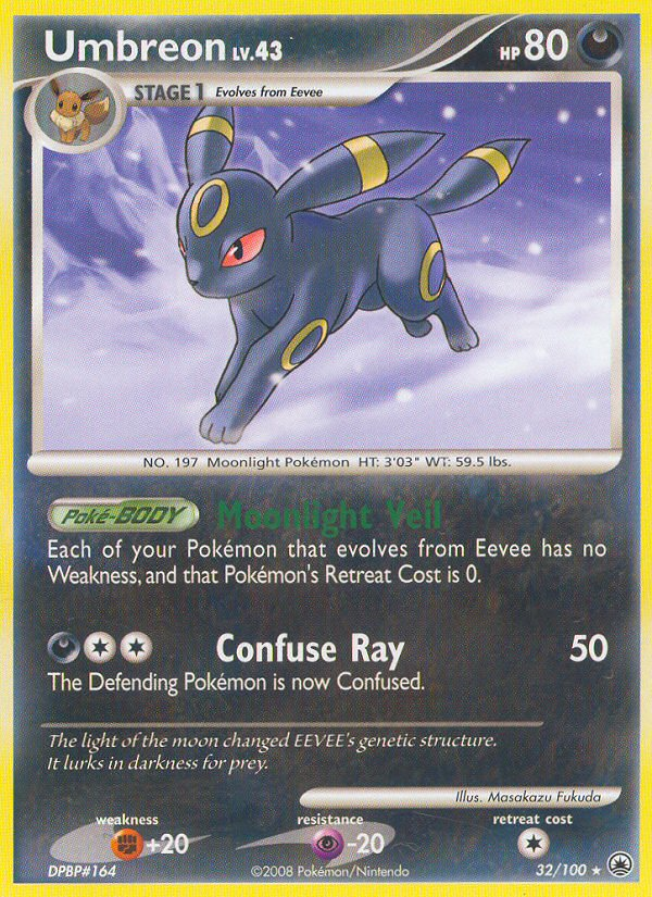 Umbreon (32/100) [Diamond & Pearl: Majestic Dawn] Pokémon