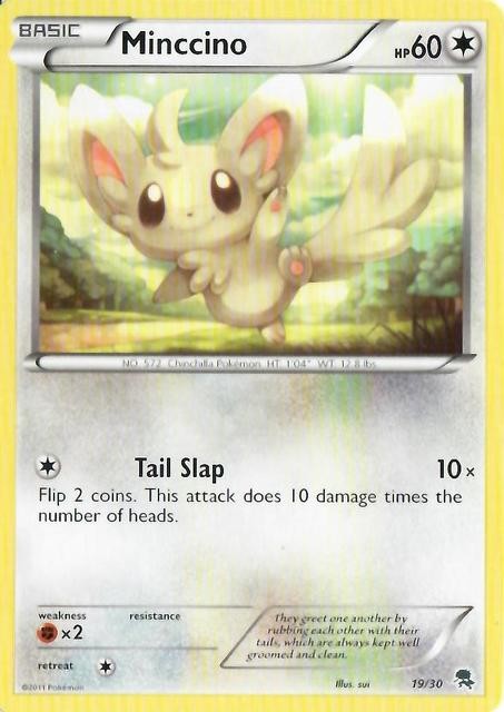 Minccino (19/30) [Black & White: Trainer Kit - Zoroark] Pokémon