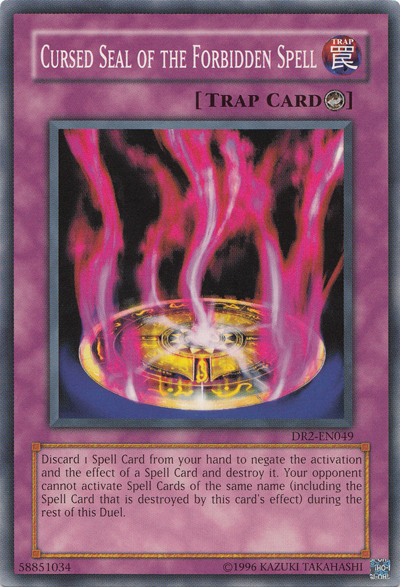 Cursed Seal of the Forbidden Spell [DR2-EN049] Common Yu-Gi-Oh!