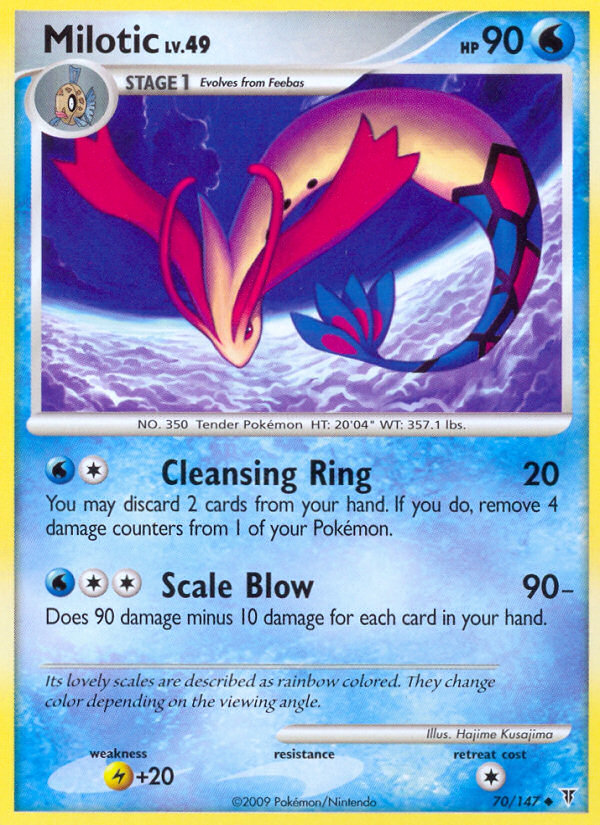 Milotic (70/147) [Platinum: Supreme Victors] Pokémon