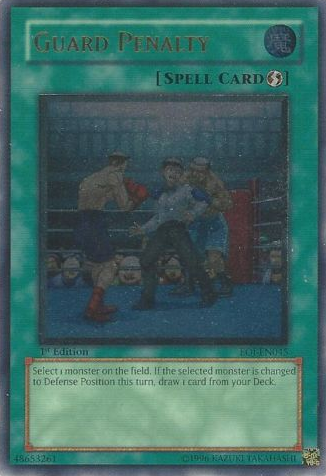 Guard Penalty [EOJ-EN045] Ultimate Rare Yu-Gi-Oh!