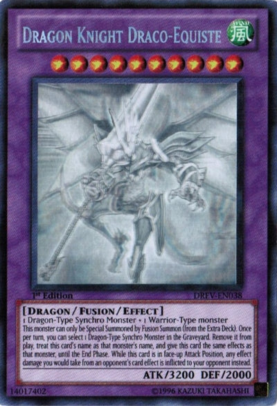 Dragon Knight Draco-Equiste [DREV-EN038] Ghost Rare Yu-Gi-Oh!