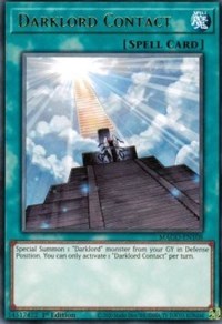 Darklord Contact [MAGO-EN108] Rare Yu-Gi-Oh!