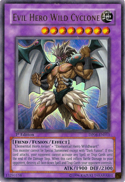 Evil Hero Wild Cyclone [DP06-EN011] Ultra Rare Yu-Gi-Oh!