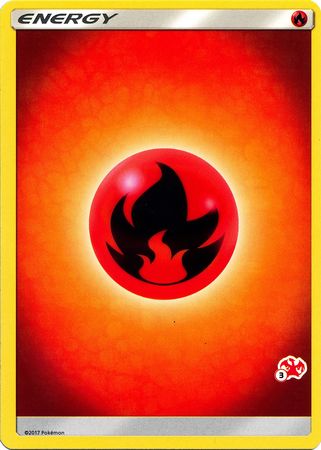 Fire Energy (Charizard Stamp #3) [Battle Academy 2020] Pokémon